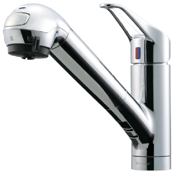 蛇口一体型浄水器シングルレバー混合水栓（ワンホール型）